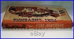 Superior T. Cohn #846 Fort Cheyenne Playset in Box from 1959 Marx