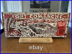 Superior toy #747 Fort Comanche Play set mint in box, RARE! C R
