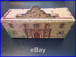 THE ALAMO DAVY CROCKETT PLAY SET withBOX MARX WALT DISNEY TOY FESS PARKER