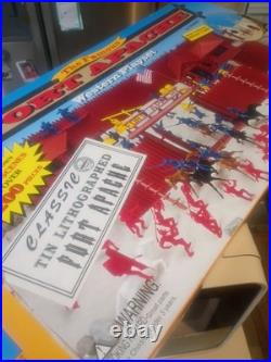 The Famous Fort Apache Western Playset by Marx New Open Box Complete Original