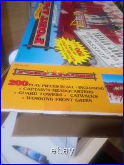 The Famous Fort Apache Western Playset by Marx New Open Box Complete Original