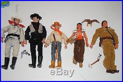 The Lone Ranger Rides Again Dodge City Playset + Figures Nice Set