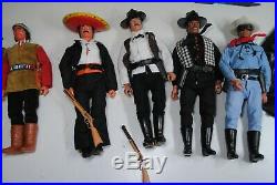 The Lone Ranger Rides Again Dodge City Playset -complete With 8 Figures