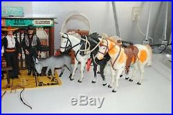 The Lone Ranger Rides Again Dodge City Playset -most Complete Set On Ebay