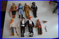 The Lone Ranger Rides Again Dodge City Playset -most Complete Set On Ebay