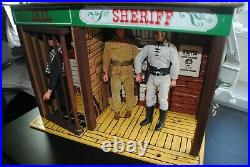 The Lone Ranger Rides Again Playset Jail + Action Figures Nice Set