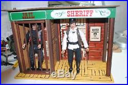 The Lone Ranger Rides Again Tex Dawson Butch Cavendish + Jail Playset