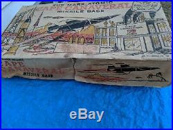 The Marx-Atomic Cape Canaveral Missile Base Parts Only & Original Box Free S&H
