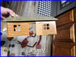 Two Marx Fort Apaches Stockade mostly incomplete sets with extras 1950s, 1960s