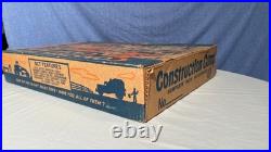 VGC VINT. Marx 1950s Litho Tin Construction Camp Office Set with Acc and OG Box
