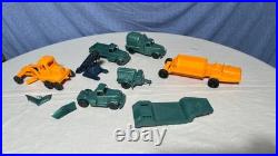 VGC VINT. Marx 1950s Litho Tin Construction Camp Office Set with Acc and OG Box