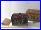 VINTAGE 1930s TIN LITHO PLAYSET MARX HOME TOWN POLICE STATION MOTORCYCLE & BOX