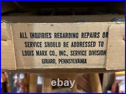VINTAGE 1940's Marx & Co. Diesel Type Electrical Train Set, IN BOX, VERY CLEAN VINTAGE 1940's Marx & Co. Diesel Type Electrical Train Set, IN BOX, VERY CLEAN