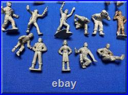 VINTAGE 1950s 1960s MARX MPC TOY FIGURE LOT TOM CORBETT REX MARS SPACE PATROL