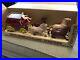 VINTAGE 1950s MARX WELLS FARGO OVERLAND STAGECOACH SET IN DISPLAY BOX COMPLETE