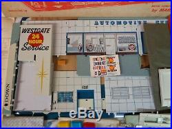 VINTAGE 1960's MARX TOYS WESTGATE AUTO CENTER METAL PLAYSET BRAND NEW IN BOX