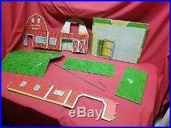 VINTAGE 1969 MARX LAZY DAY FARM SET WithBOX