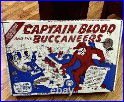 VINTAGE CAPTAIN BLOOD THE BUCCANEERS PLAYSET ORG BOX Pirates 1991 MARX TOYS