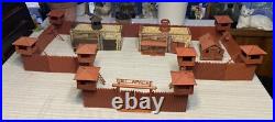 VINTAGE FORT APACHE LOUIS MARX 1960s Play Set Mixed Lot