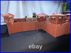 VINTAGE FORT APACHE LOUIS MARX 1960s Play Set Mixed Lot