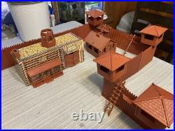 VINTAGE FORT APACHE LOUIS MARX 1960s Play Set Mixed Lot