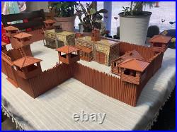 VINTAGE FORT APACHE LOUIS MARX 1960s Play Set Mixed Lot