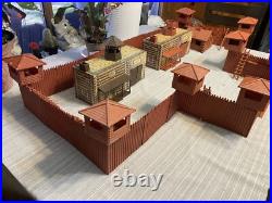 VINTAGE FORT APACHE LOUIS MARX 1960s Play Set Mixed Lot