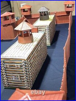 VINTAGE FORT APACHE LOUIS MARX 1960s Play Set Mixed Lot