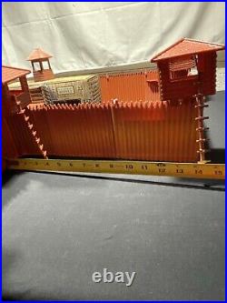 VINTAGE FORT APACHE LOUIS MARX 1960s Play Set Mixed Lot