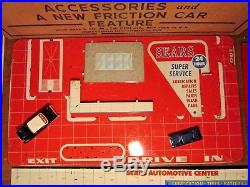 VINTAGE HAPPI TIMES METAL MARX SERVICE GAS STATION & Accessories-complete