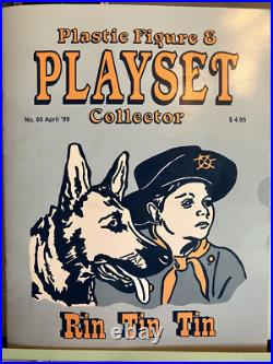 VINTAGE MARX RIN TIN TIN AT FORT APACHE PLAYSET WithBOX #3628 MINT+ NEAR COMPLETE