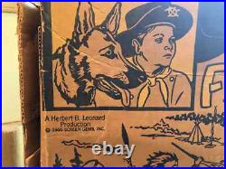 VINTAGE MARX RIN TIN TIN AT FORT APACHE PLAYSET WithBOX #3628 MINT+ NEAR COMPLETE
