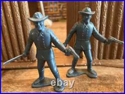 VINTAGE MARX RIN TIN TIN AT FORT APACHE PLAYSET WithBOX #3628 MINT+ NEAR COMPLETE