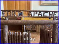 VINTAGE MARX RIN TIN TIN AT FORT APACHE PLAYSET WithBOX #3628 MINT+ NEAR COMPLETE