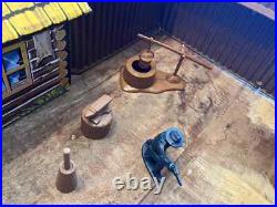VINTAGE MARX RIN TIN TIN AT FORT APACHE PLAYSET WithBOX #3628 MINT+ NEAR COMPLETE