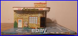 VINTAGE MARX SERVICE CENTER SKY-VIEW PARKING SERVICE STATION PLAY SET WithLift