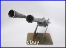VINTAGE MARX TOY ANTI-AIRCRAFT UNIT 5 GUN 21 LONG RARE TIN TOY Antique