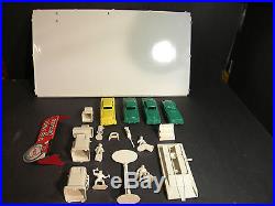 Vintage MID 1950's Marx Service Station Play Set With 19 Original Accessories