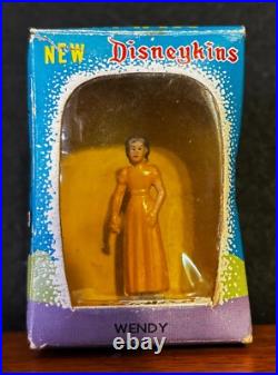 VINTAGE Marx 2nd Series DISNEYKINS Display Box WENDY Box is Vg/Ex