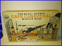 VINTAGE Marx Atomic Cape Canaveral Missile Base PLAYSET