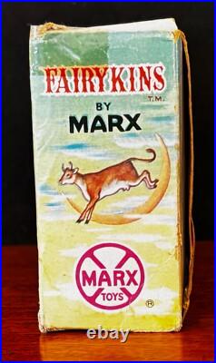VINTAGE Marx DISNEY FAIRYKINS Play Set Jack and Jill HTF Box is VG