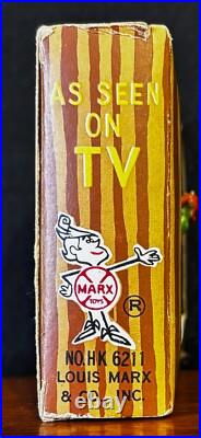 VINTAGE Marx DISNEY Pinocchio Movie TV Scene FOUL FELLOW Box Vg