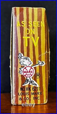 VINTAGE Marx DISNEY Pinocchio Movie TV Scene STROMBOLI Box Vg/Ex