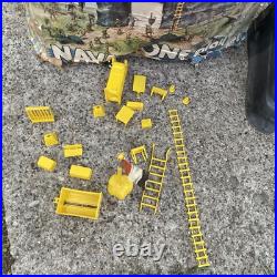 VINTAGE Marx Guns of Navarone Playset Tons of Extras, trucks, 35 Marx soldiers