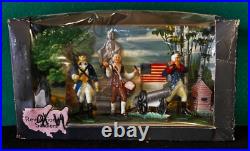 VINTAGE Marx RARE Warriors of the World REVOLUTIONARY WAR Play Set Box Vg