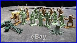 Vintage Play Set Marx Robin Hood And The Merry Men Figures Neat