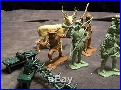 Vintage Play Set Marx Robin Hood And The Merry Men Figures Neat