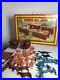 VIntage 1968 Marx Fort Apache Tin Litho Carry-All Play Set #4685 with Accessories