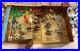 VIntage 1968 Marx Fort Apache Tin Litho Carry-All Play Set #4685 with Accessories