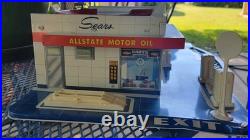 VIntage Marx Sears Allstate Service Station Tin Litho Toy
